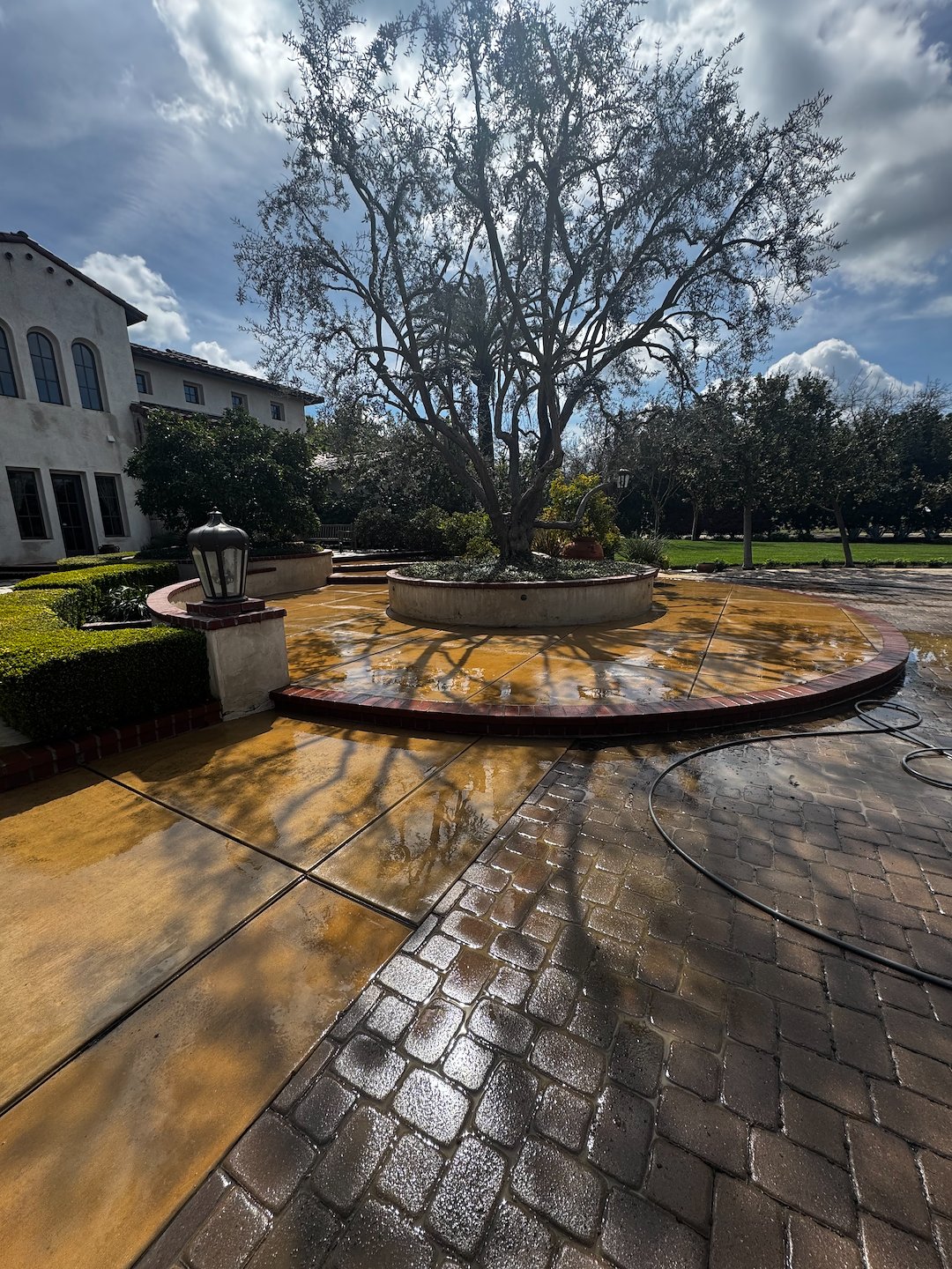 Surface cleaning, Visalia, California