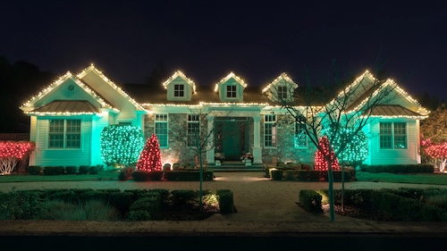 Christmas Light Installation
