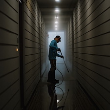 Commercial pressure washing