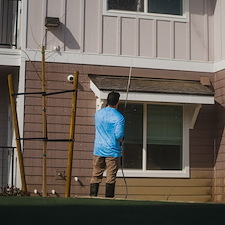 Commercial pressure washing