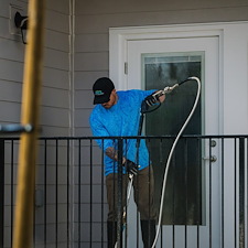 Commercial pressure washing
